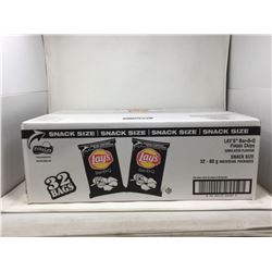 case of Lays BBQ flavored chips 32x60g