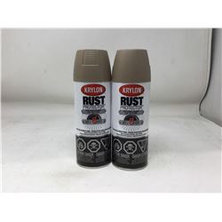 two cans of Krylon rust protector 2x340g