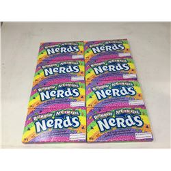 lot of 8x142g Rainbow Nerds candy
