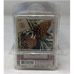lot of 10x6 Sugar Pine wax cubes