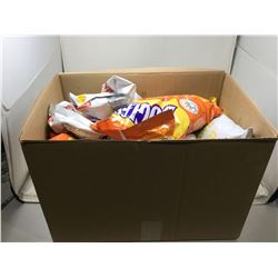 lot of assorted box of chips