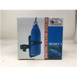 lot of 1 blue bicycle bottle holder