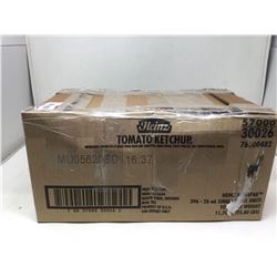 lotof a box of 396x26mL Heinz tomato ketchup