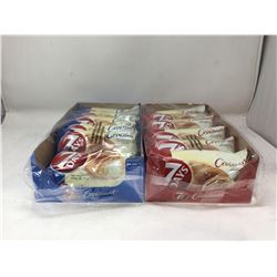 Lot of 2x5 cream filled croissants