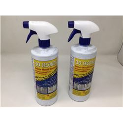 Lot of 2 x 1L 30 second indoor mold remover