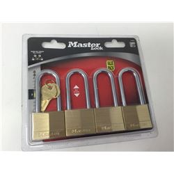 Master Lock 4 pack locks