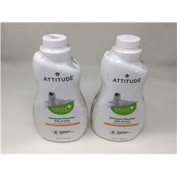 Lot of 2 x 1L Attitude Natural floor cleaner