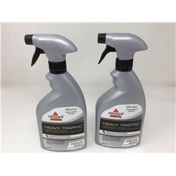 Lot of 2 x 650ml Bissel floor cleaner spray