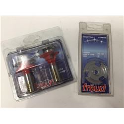 Lot of 2 Freud Router Bits