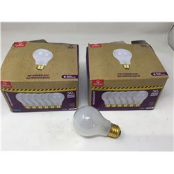 Lot of 2 x 6 - 50 w light bulbs