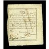 Image 1 : Massachusetts January 28, 1777 Bounty Note. Signed by C 