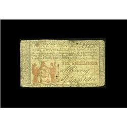 New Jersey 1786 6s Fine. 