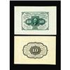 Fr. 1243SP 10c First Issue Wide Margin Pair Choice Abou 