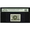 Image 1 : Fr. 1246 10c Second Issue PMG Gem Uncirculated 65. 