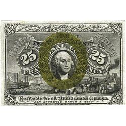 Fr. 1290 25c Second Issue Very Choice New. 