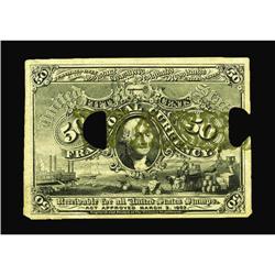 Milton 2E50F.2a 50¢ Second Issue Essay (Experimental) C 