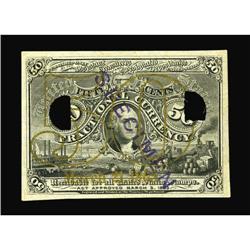 Milton 2E50F.1b 50¢ Second Issue Experimental Gem New. 