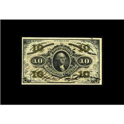 Fr. 1254 10c Third Issue Gem New. The margins on this J 