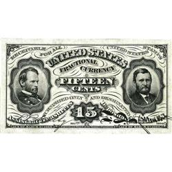 Fr. 1272SP 15c Third Issue Very Choice New. Cut down fr 