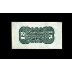 Fr. 1272SP 15c Third Issue Wide Margin Very Fine-Extrem 