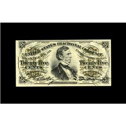 Fr. 1295 25c Third Issue Choice New. Three extra wide a 