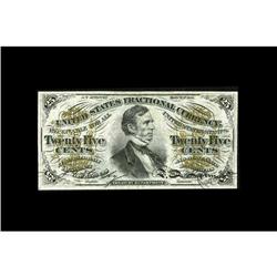 Fr. 1297 25c Third Issue Choice About New. 