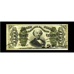 Fr. 1328? (29?) Milton 3R50.14d 50¢ Third Issue Spinner 