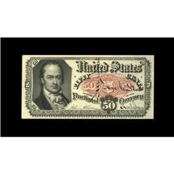 Fr. 1381 50c Fifth Issue Courtesy Autograph Choice Abou 