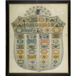 Fr. 1382 Fractional Currency Shield, With Gray Backgro 