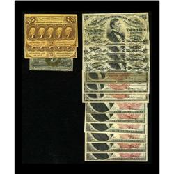 Included with this lot are the following 25c notes Fr. 