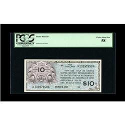 Series 461 $10 PCGS Choice About New 58. 