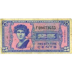 Series 541 25¢ Replacement Very Good-Fine. This replace 