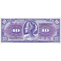 Series 611 $10 Very Choice New . Wide margins surround 