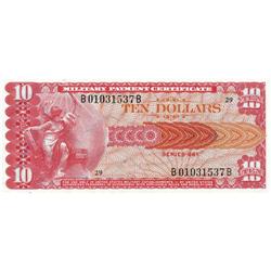 Series 661 $10 Superb Gem New. This denomination certai 