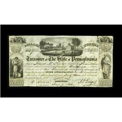 Harrisburg, PA- State of Pennsylvania Appropriation Cer 