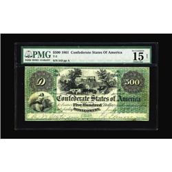 T2 $500 1861. We most recently features this Confederat 