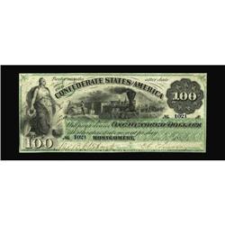 T3 $100 1861. This Montgomery $100 was able to avoid ci 