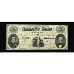 T25 $10 1861. This note with serial number 27733-Z is a 