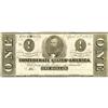 Image 1 : T62 $1 1863. This is an unusual note as it has neither 