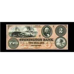 Stonington, CT- Stonington Bank $2 G16aA lovely fully r 