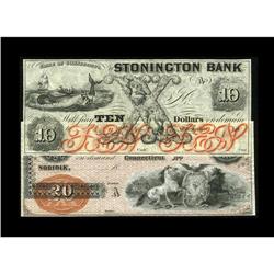 Norfolk, CT- Norfolk Bank $20 G14a Remainder CUStoningt 