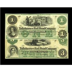 Tallahassee, FL- Tallahassee Rail Road Company $1; $3 1 