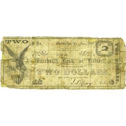 Bainbridge, GA- merchants Bank at Bainbridge $2 Jan. 18 