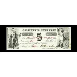 Washington, IN- California Exchange 5¢ May 1, 1862 Wolk 