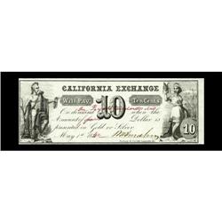 Washington, IN- California Exchange 10¢ May 1, 1862 Wol 