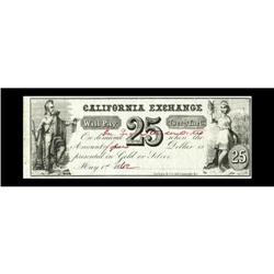 Washington, IN- California Exchange 25¢ May 1, 1862 Wol 