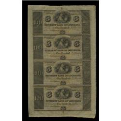 Two New Orleans Uncut Sheets. 