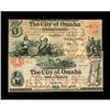 Image 1 : Omaha, NE- City of Omaha $1; $3 Sep. 1857 