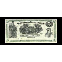 Brownsport Furnace, TN- Brownsport Furnace Store $5Brow 