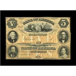 Clarksville, TN- Bank of America $5, $10 G8b G62b Garla 